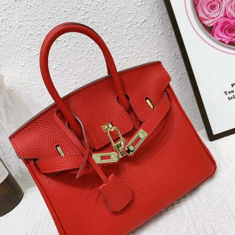 

Designer Bags Hem Handbags Women Cluth Fashion Family Litchi Grain Head Layer Cow Leather 25cm 30cm 35cm Lady Togo Pu Luxury G2qs Mess Bird, . big red