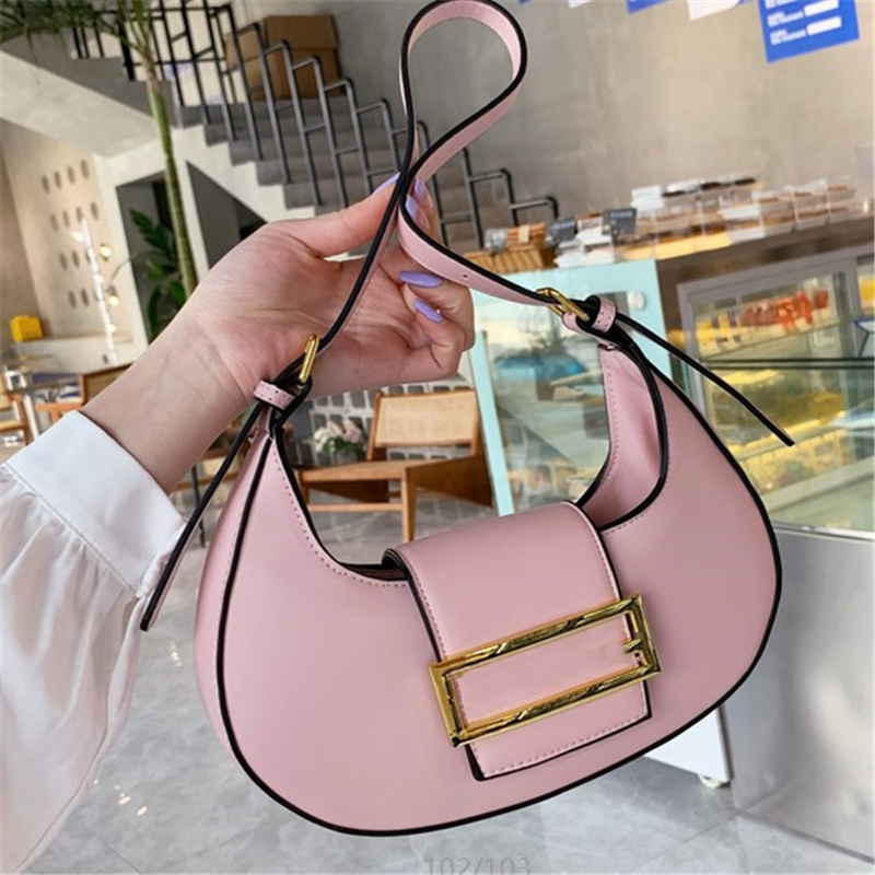 HalfMoon soirée sacs à main classique Hobo fourre-tout CrossBody gaufrage embrayage sac à main épaule sous les bras sacs pour femmes 2022 nouveau