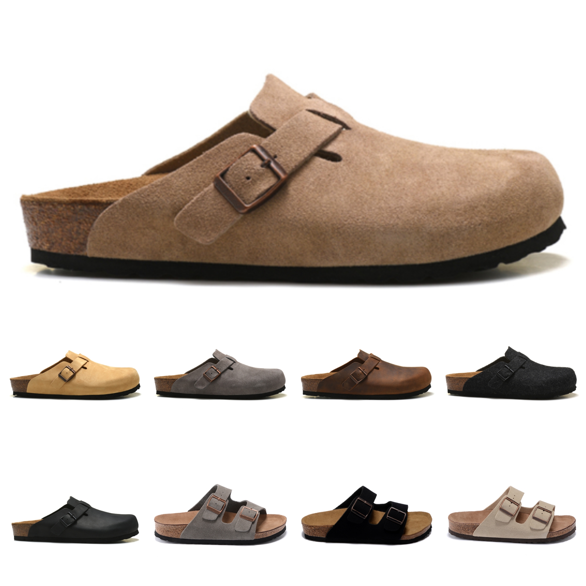 

birks designer sandals boston clog slides women clogs platform luxury sandal flats sandale womens flip flop Slipper men shoes