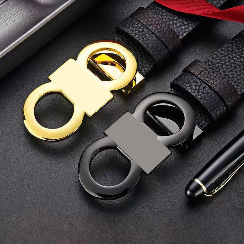 

Fashion Designer Belts High Quality Leather For Mens Womens Fashion Printing Lychee Pattern Luxury Brand Belt Multiple Styles, As pic