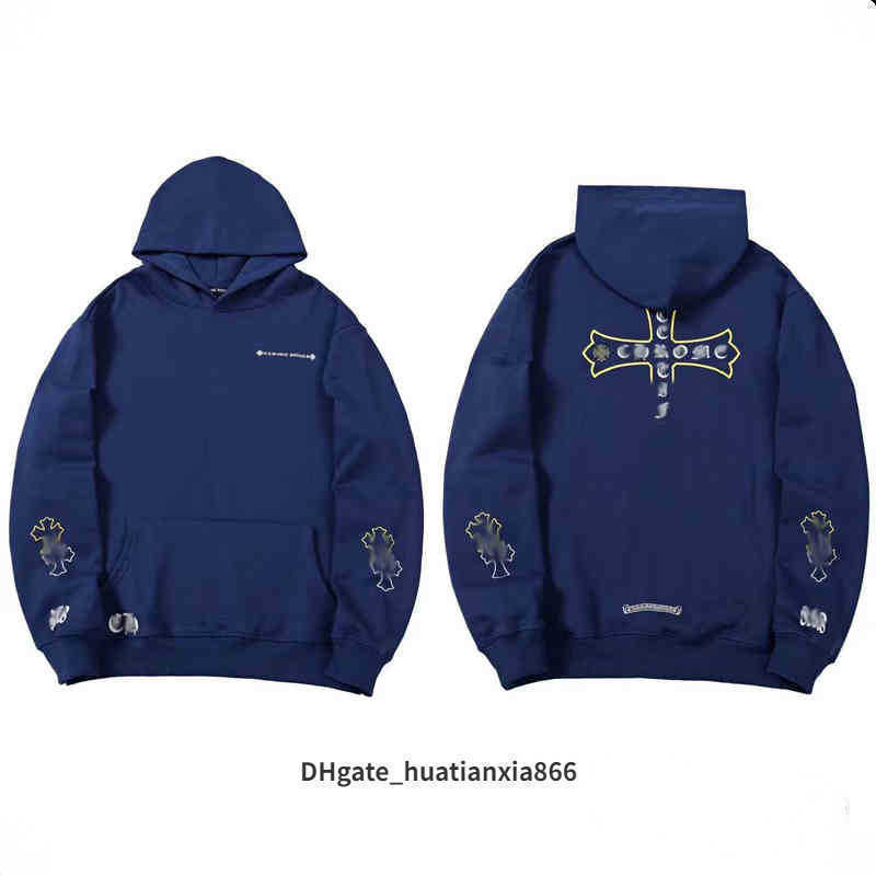 

Men' Hoodies Sweatshirts Designer Hearts Hoodie Chromes Mens Hoody Clothing Womens Heart Hooded Ch Cross Flower Arm Front Printed Horseshoe Pocket Zipper dp, 14