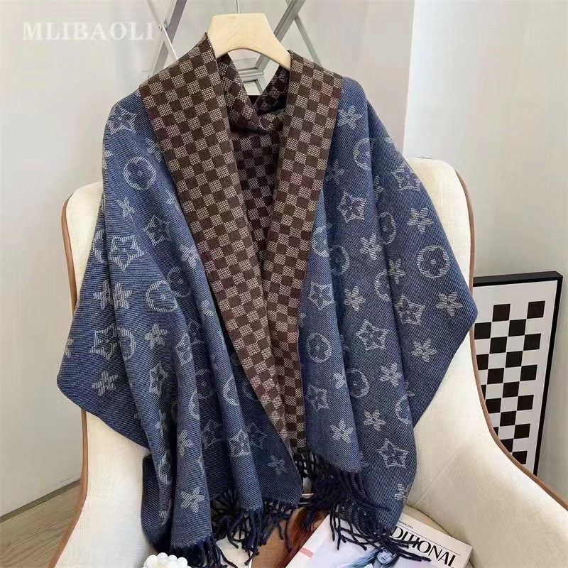 2026newluxury brand Designer knitted spring winter women scarf letter warm cashmere scarves shawls neck bandana pashmina 5156768