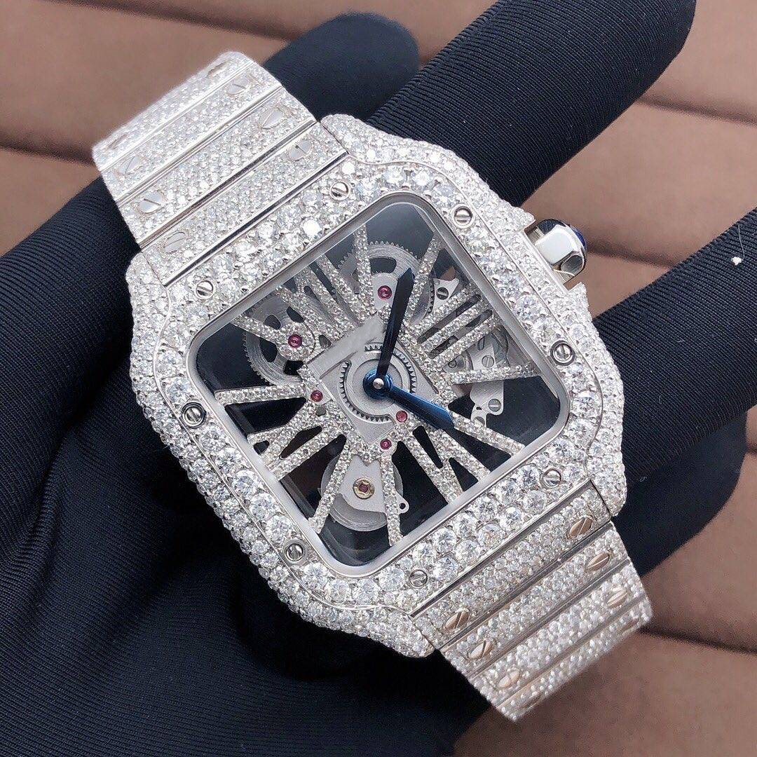 

luxury watches mens watch designer watches high quality movement watches men moissanite watch iced out watch diamond watch montre automatic mechanical watch 041, Screwdriver 1 pic