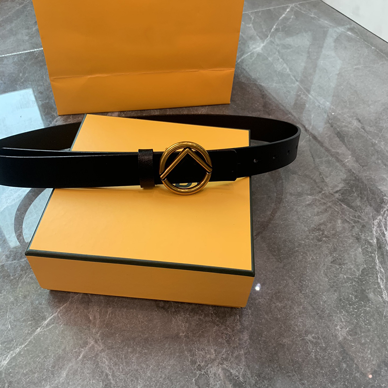

Cowskin Belt For Women Mens Fashion Men Designer Belts Letter F Buckle Womens Waistband Cintura Ceintures Top Gurtel Belt Width 3cm Weote, Black