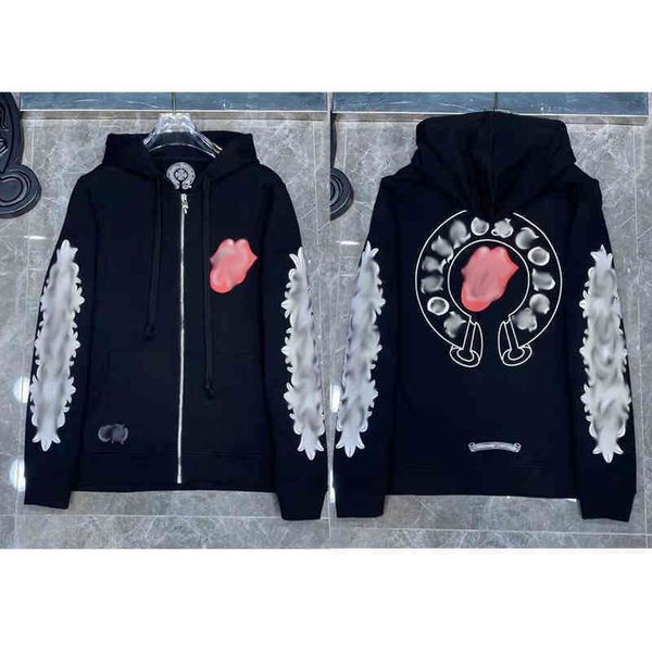 

XCU5 Men's Hoodies Sweatshirts Fashion Designer Hearts Hoodie Chromes Mens Hoody Clothing Womens Heart Hooded Ch Cross Flower Printed Horseshoe Pocket Zipper, 13