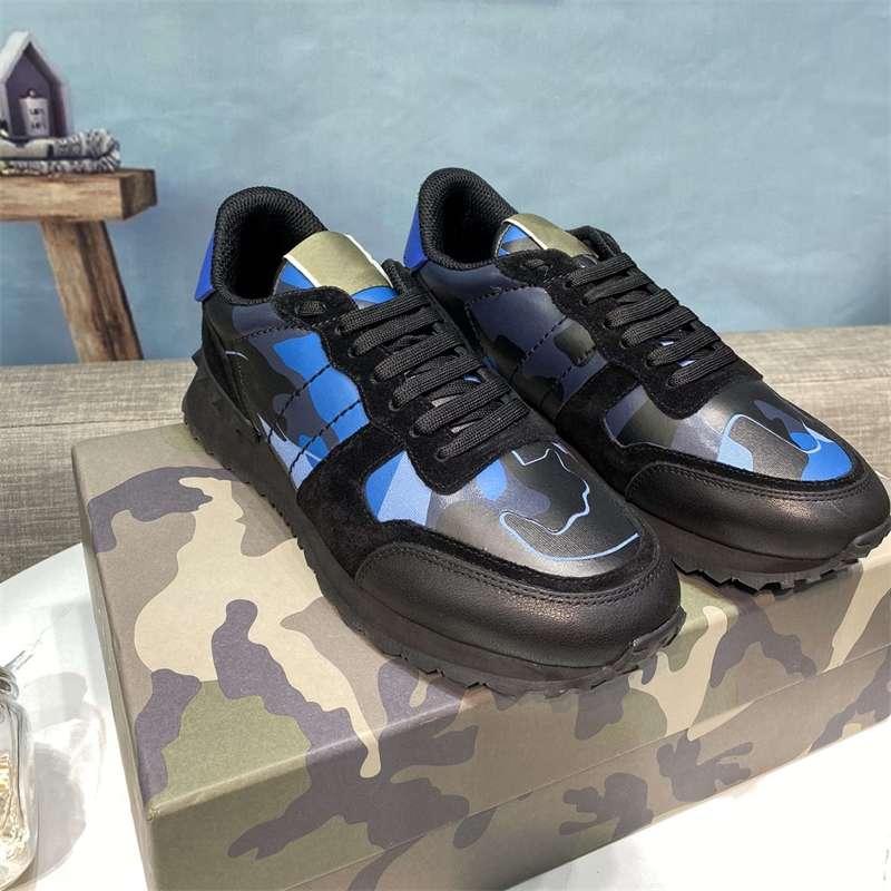 

Shoes Top Quality Womens Mens studded Leather Suede Camo Camouflage Studded Rockrunner Casual Trainers Walking valentinoes valentinoity hdp, Nude