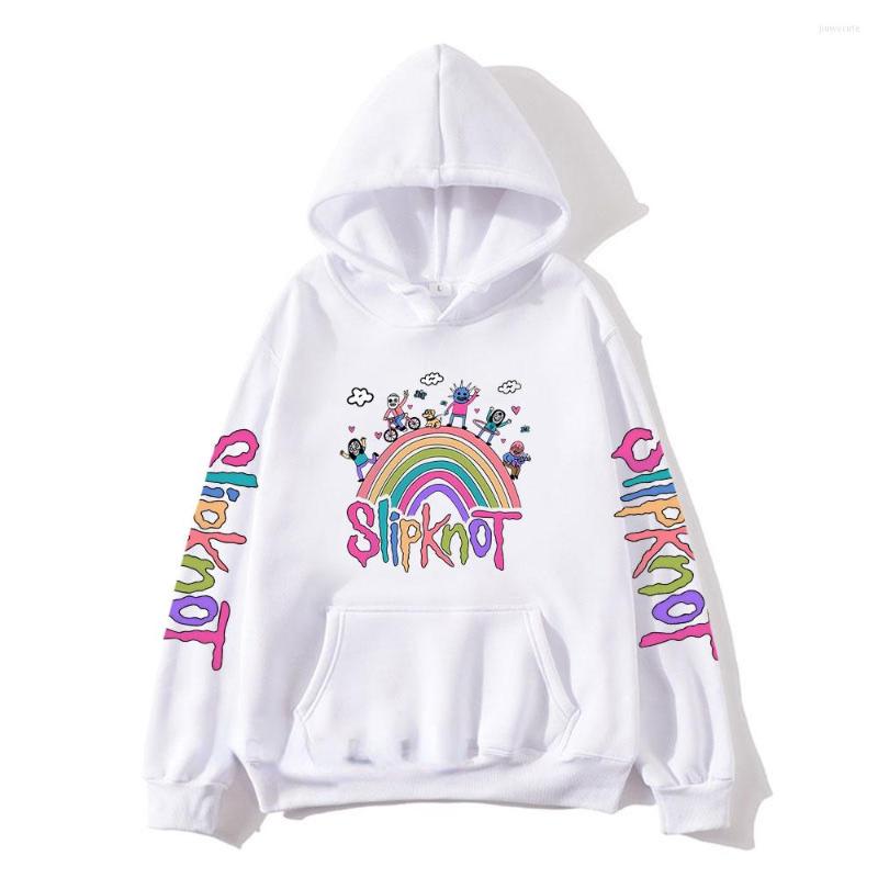 

Women' Hoodies Heavy Metal Slipknots For Men/Women Tops Hooded Long Sleeve Fashion Sweatshirts Y2k Streetwear Cool Casual Male Hoodie, Red