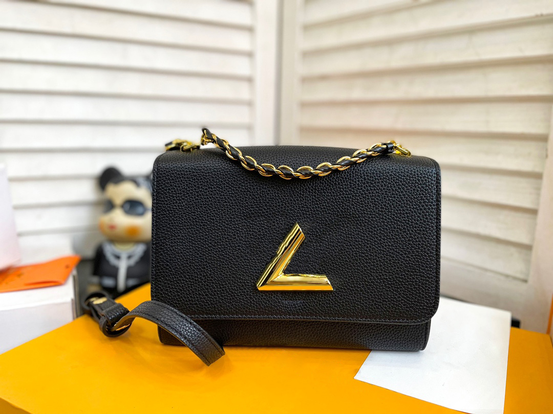

top quality Designers Bags Chain shoulder strap Bags Wallet Messenger genuine leather twist bag Crossbody Tote Women Luxurys Handbags, #30