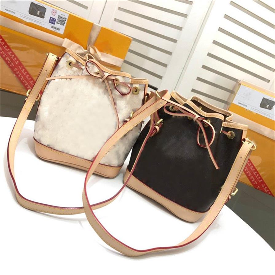 

Designer Luxury Noe BB Shoulder Bag Drawstring crossbody M40817 Brown Rank Secondhand Bucket Tote Handbag Size24x 22x 15CM206b