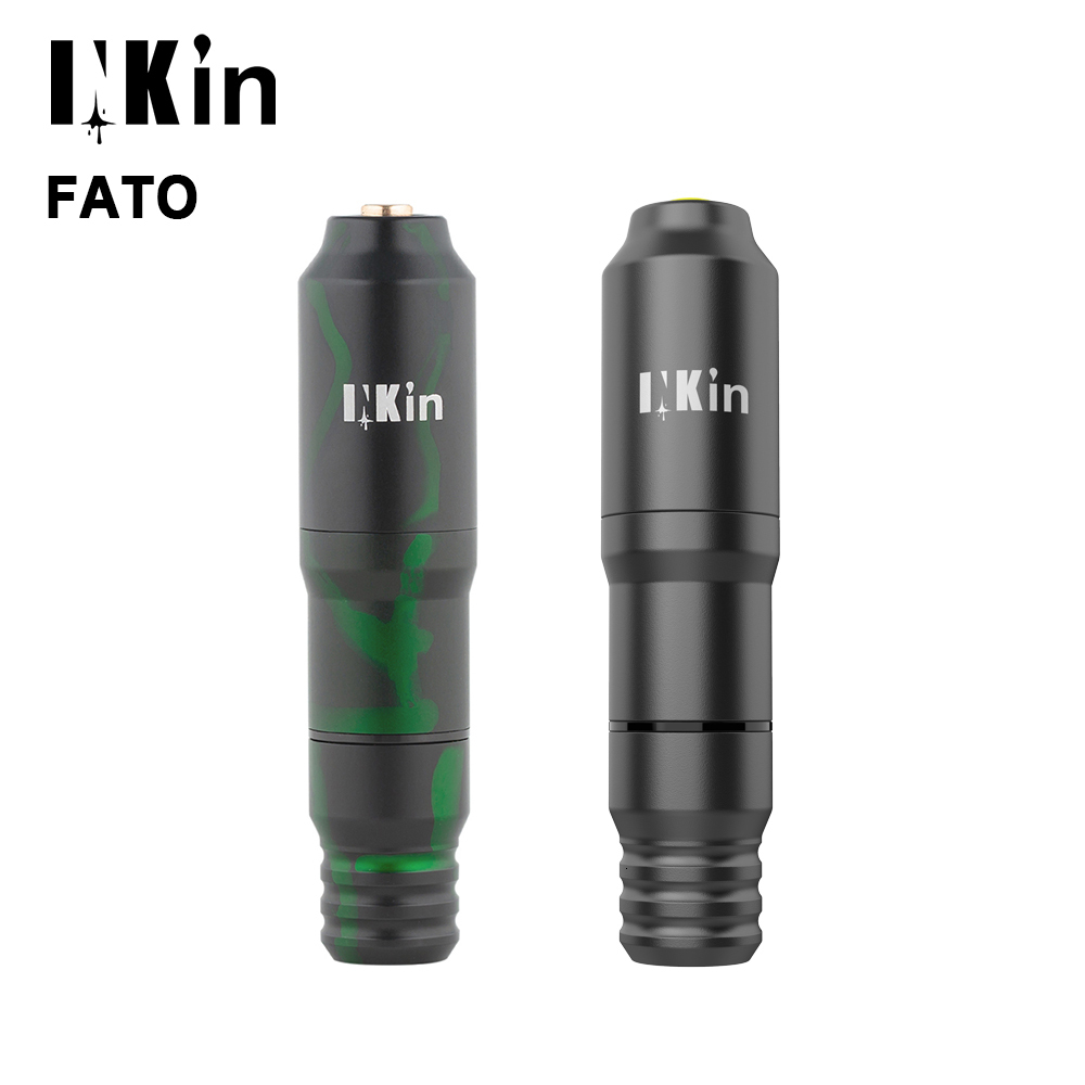 

Tattoo Machine INKIN Fato Rotary Cartridge Pen Japan Coreless Motor for Permanent Makeup Black Camo Color 221128