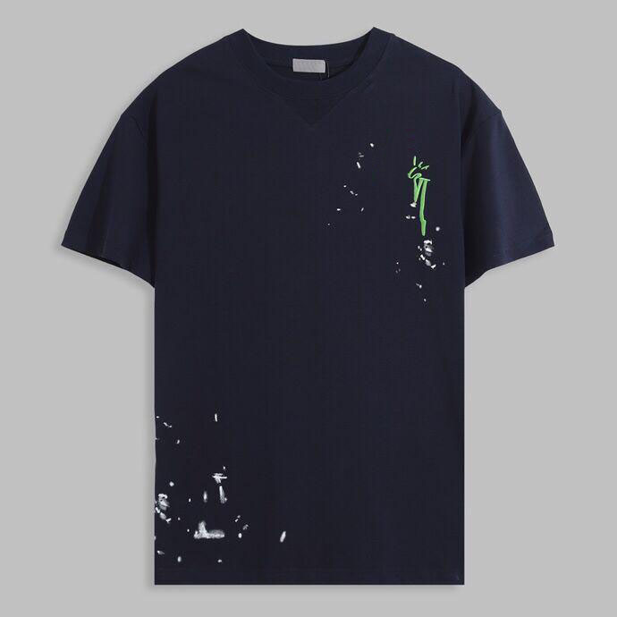 2022 Automne et hiver Nouveau AOP Jacquard Letter Imprimée tricot pull en tricot Jacquard Machine de tricot élargi Détail rond Pull F52A2