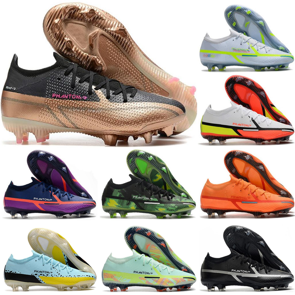 

Football Shoes Boys Boots Motivation Black Pack Mens Soccer Phantom Gt Ii 2 Gt2 Elite Fg First Main Shock Wave Recharge Rawdacious Cleats Size 39-45, As shown in illustration