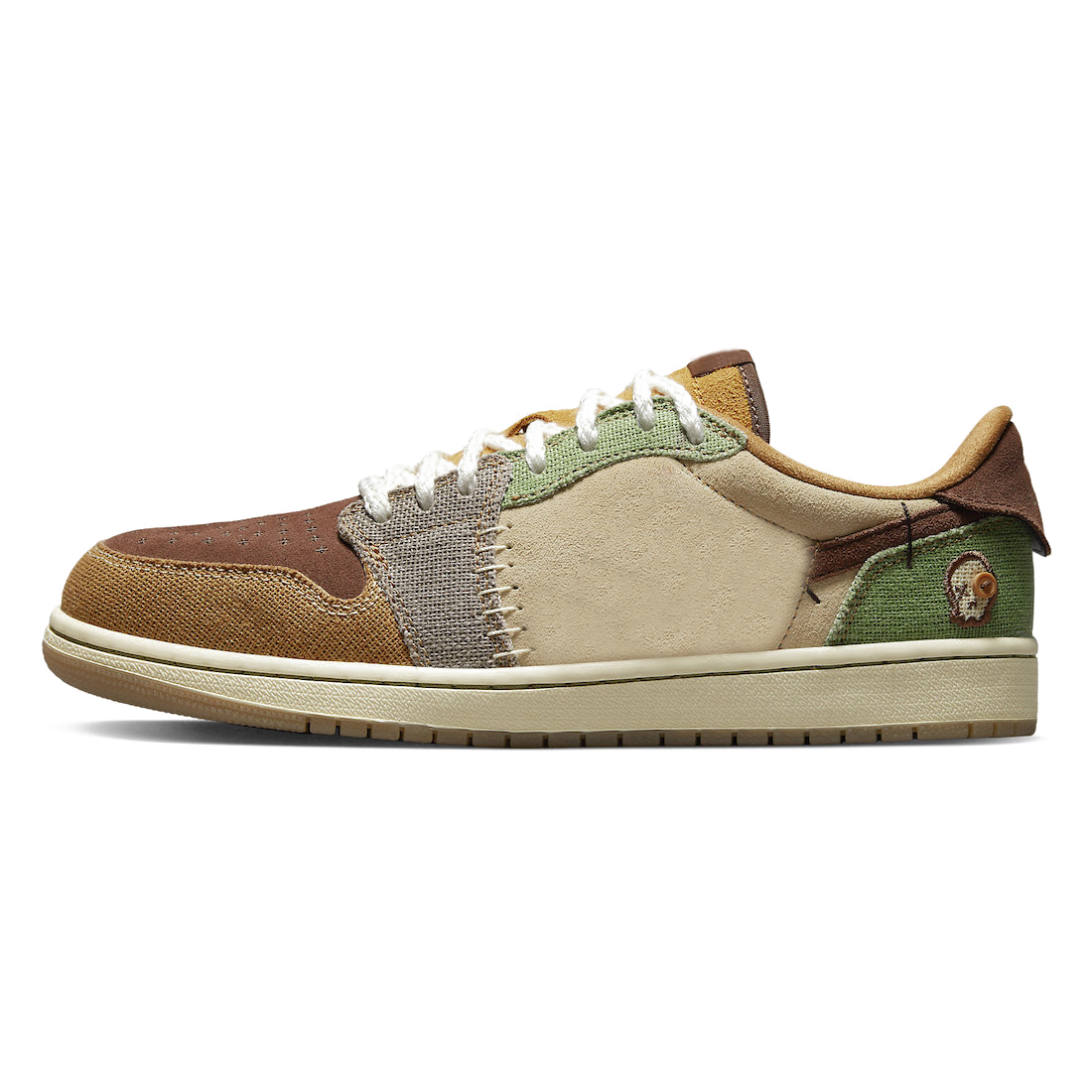 

Zion Williamson x 1 Voodoo Mens Fashion shoes Low OG Flax Muslin Fauna Brown Oil Green Sesame Moon Fossil women Men trainers sports sneakers DZ7292-200