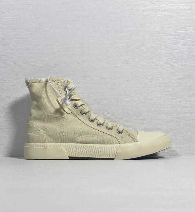 

Lace-Up Shoes Low-Top Paris Worn-Out Effect Casual Espadrilles 35-46, Color 4