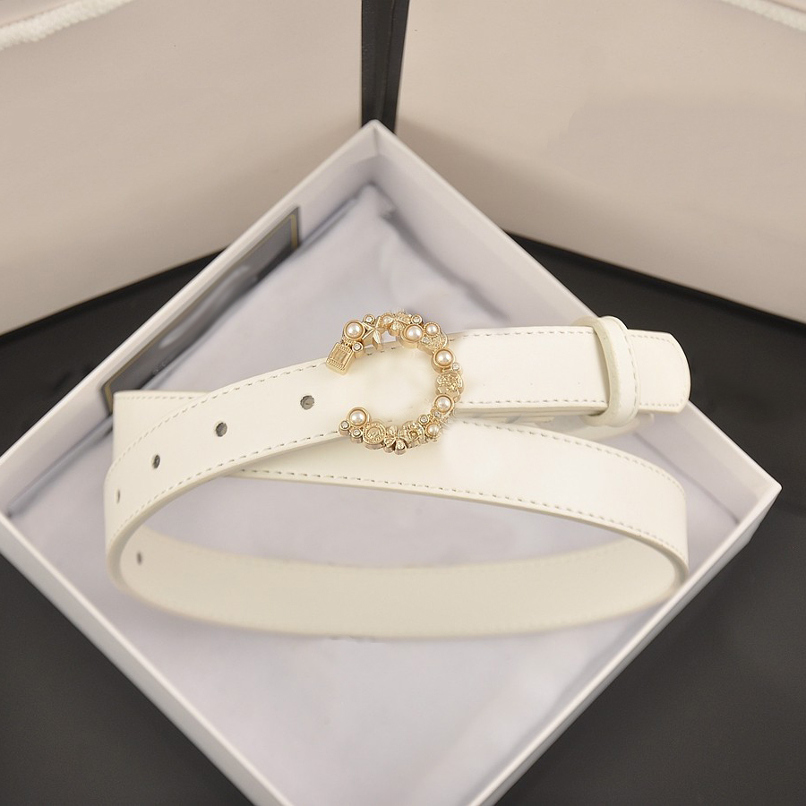 Ceinture en cuir authentique pour femmes ceintures de créateurs Pearl dia c boucle femme celle de ceinture cintura ceintures gurtel largeur 2,5 c