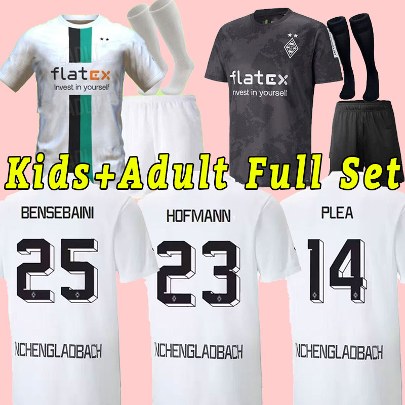 

22 23 Borussia Monchengladbach soccer Jerseys FANS PLAYER VERSION 2022 2023 home Gladbach ELVEDI PLEA ZAKARIA NEUHAUS GINTER THURAM MEN KIDS KIT foootball SHIRTS