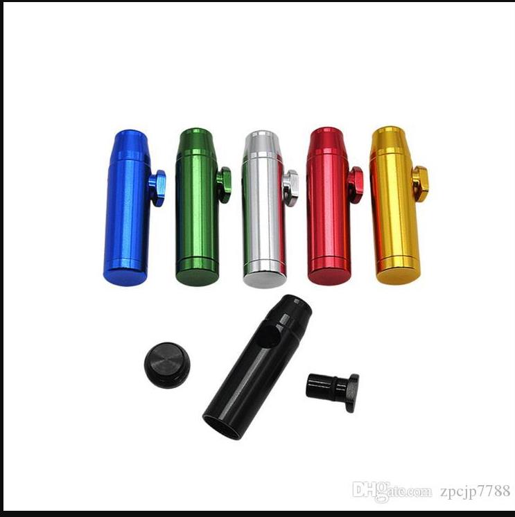 

Other Smoking Metal bullet shaped nose snuff bottle aluminum pipe fine pipe
