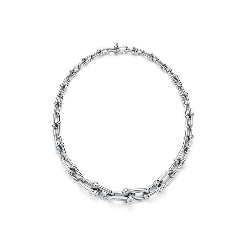 

Tijia Funi T Home HardWear Series U-shaped Chain Necklace Simple and Elegant Style Collar for Men Women22nian