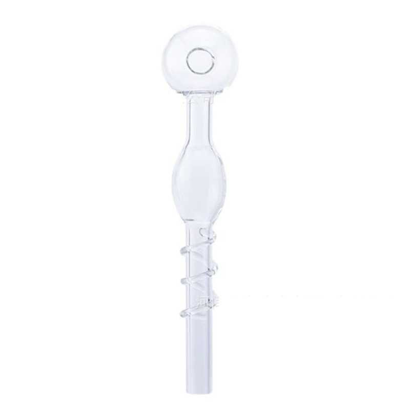 

Smoking glass pipes 12cm Colorful hand spoon pipe weight 18g tobacco pipes wholesale