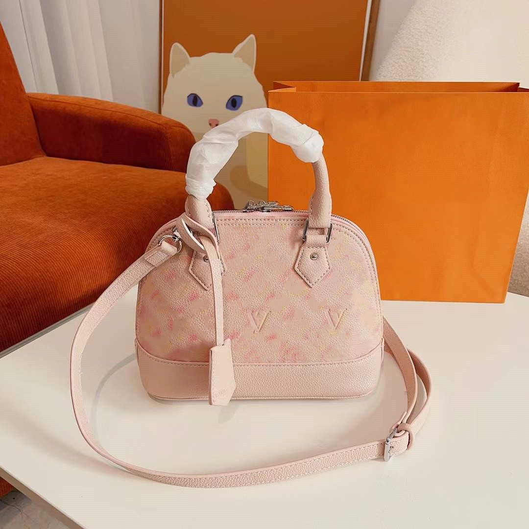 

Evening Bags designer bags Woman Shell Bags luxury emboss handbags purses shoulder tote bag fashion crossbody totes Gradient Color Flowers 5A, Blue(l l0g0)