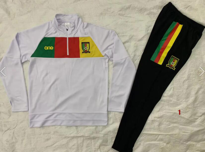 

22 23 Cameroon tracksuit Soccer Jerseys 2022 CHOUPO-MOTING National Team Football uniform training jacket Football Shirts Man kit