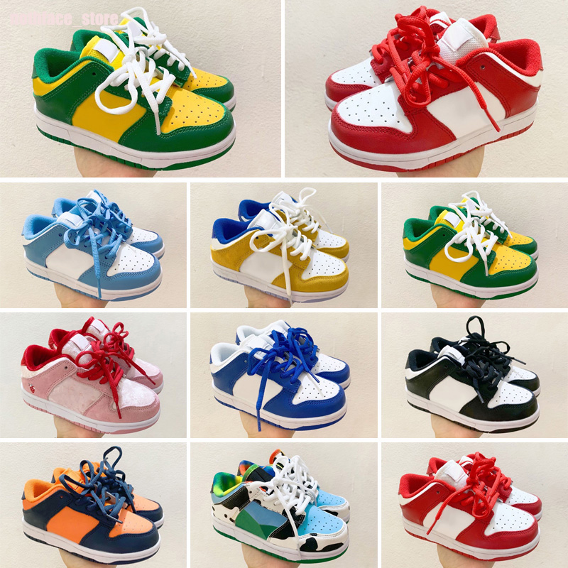 

Running Sneakers Designer Shoes Dunks Children Chaussures Soled Girls Platform Child Sports Teenage Thick For Boys Youth Size 26-35, Color 11