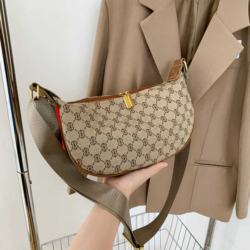 

Design Bag Factory Wholesale and Retail Women 2023 New Shoulder Tote Fashion Printed Class, Brown large
