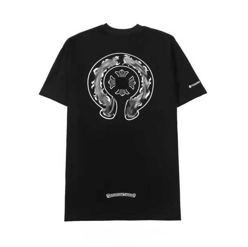 

Luxury Fashion Men' t Shirt Brand Couple Tops Tees Men Women T-shirts Sweatshirts Sanskrit Letter Short Sleeve Horseshoe Tshirt Classic Unisex Tee Shirts Oken