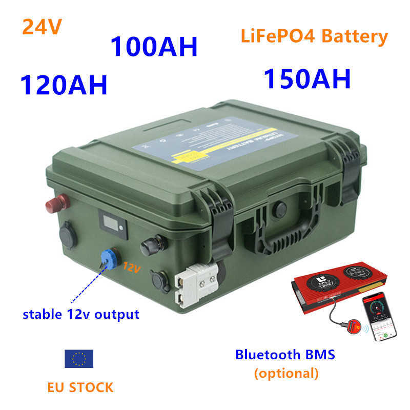 

24V 100AH 120AH 150AH LiFePO4 Battery 24V lifepo4 battery 100ah 120ah 150ah 24v lithium battery for Inverter Motor Sounder