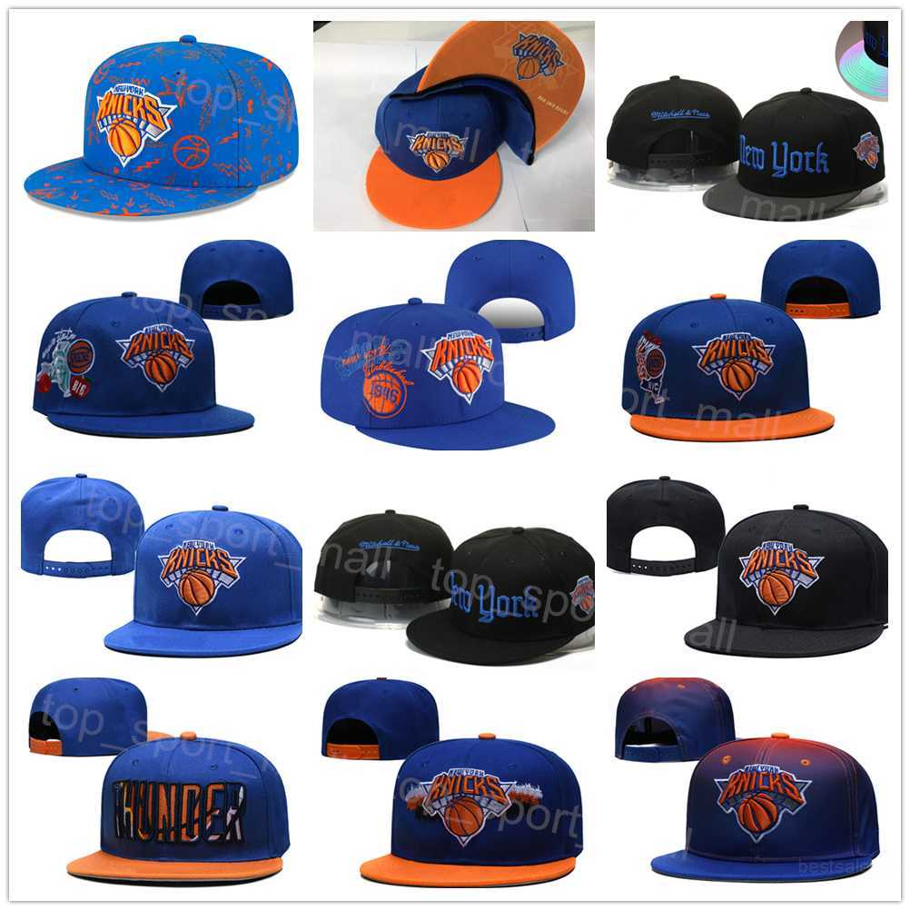 

Adjustable Snapback Basketball Caps Julius Randle RJ Barrett Derrick Rose Fitted Knitted Hat Sport knitting Casquette Letters Sun HipHop Black Blue Grey Summer, Photo 1
