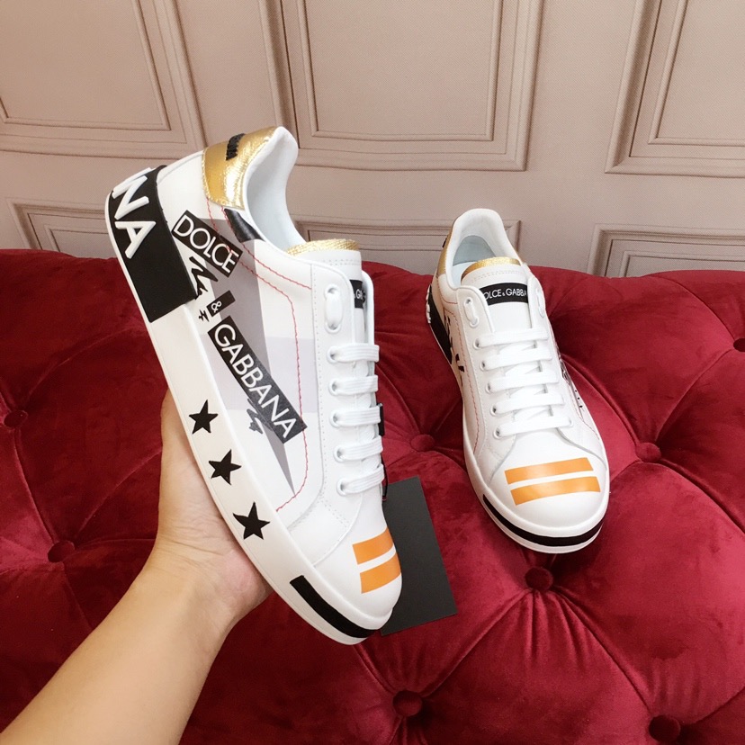 

Casual Shoes Sneakers Trainers Reflective Dolce & Gabbana DG Height Reaction Triple Black White Multi-Color Suede Red Blue Yellow Fluo Tan Men Women 0DT4