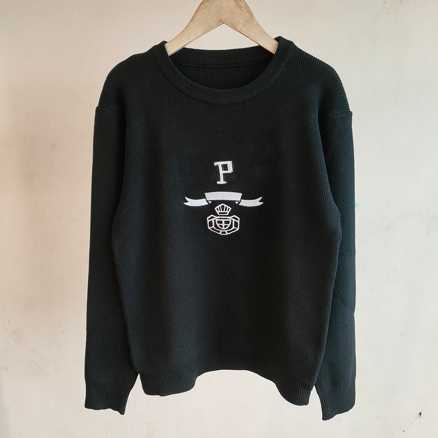 

Womens Knitted Sweater Basic Thick Sleeve Tees Lady Geometric Sweatshirt Classic Pattern Top 22FW, Make up for difference