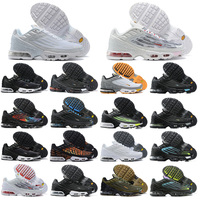 

2022 tn plus 3 turned 2 running shoes for mens womens blue radiant red grey all black white obsidian green purple sports sneakers trainers size eur 36-46, Color 23