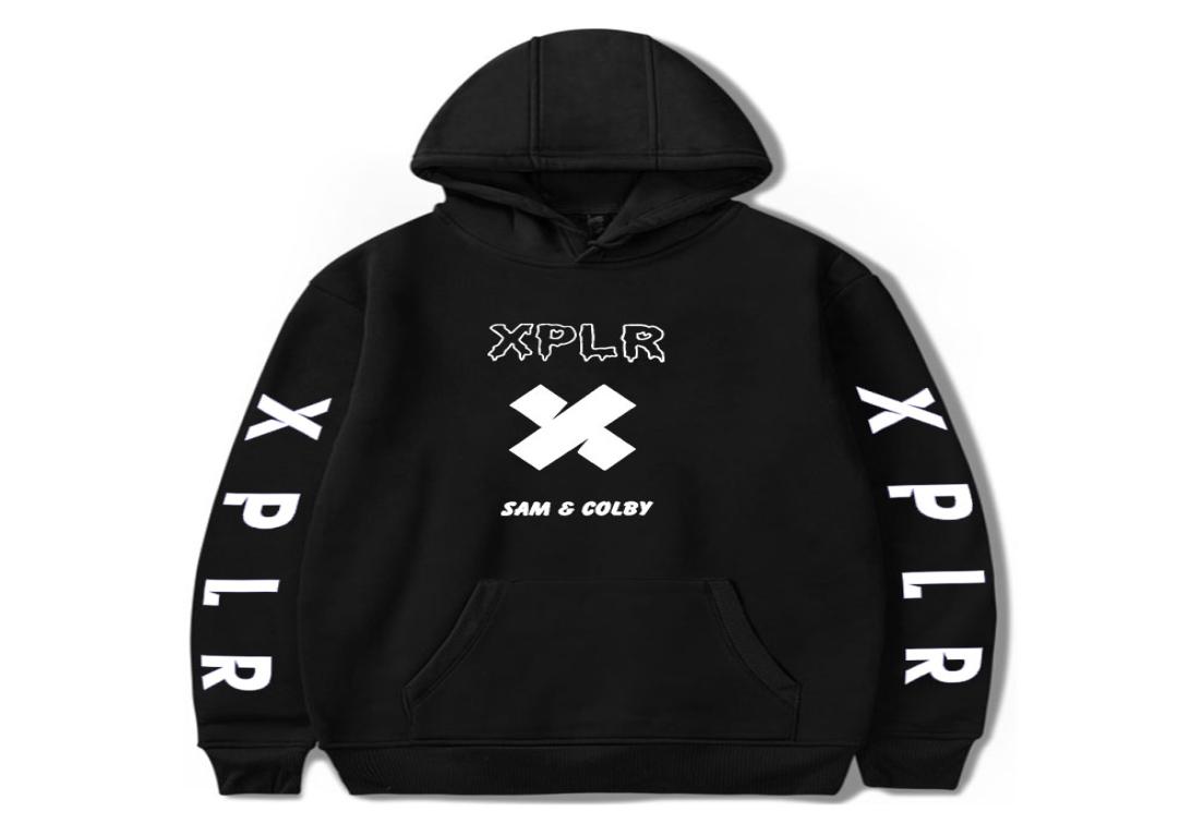 

Sam and Colby Printed XPLR Merch Hoodie BoysGirls Streetwear Fashion Hoodie Hooded Pullover Sweatshirt8166092, 02