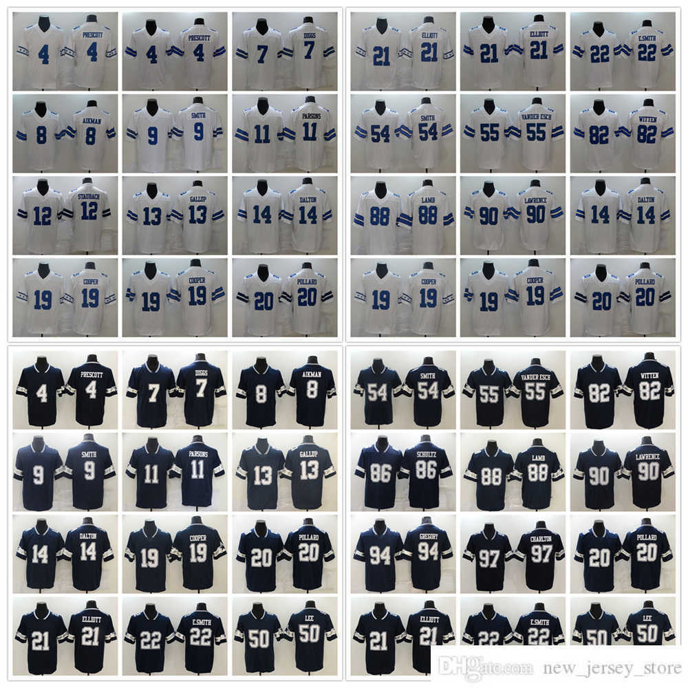 

Football Dallas''Cowboys''New Jerseys 88 CeeDee Lamb 11 Micah Parsons 4 Prescott Elliott 19 Cooper Diggs Pollard, Need which number