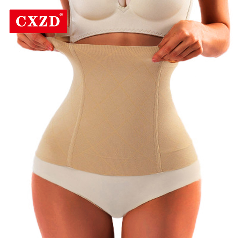 Womens Shapers CXZD Seamless Women Shapewear corset Slimming Belt Body Shaper Postpartum Control Weight Loss Enhancer Waist Trainer Girdle 221130