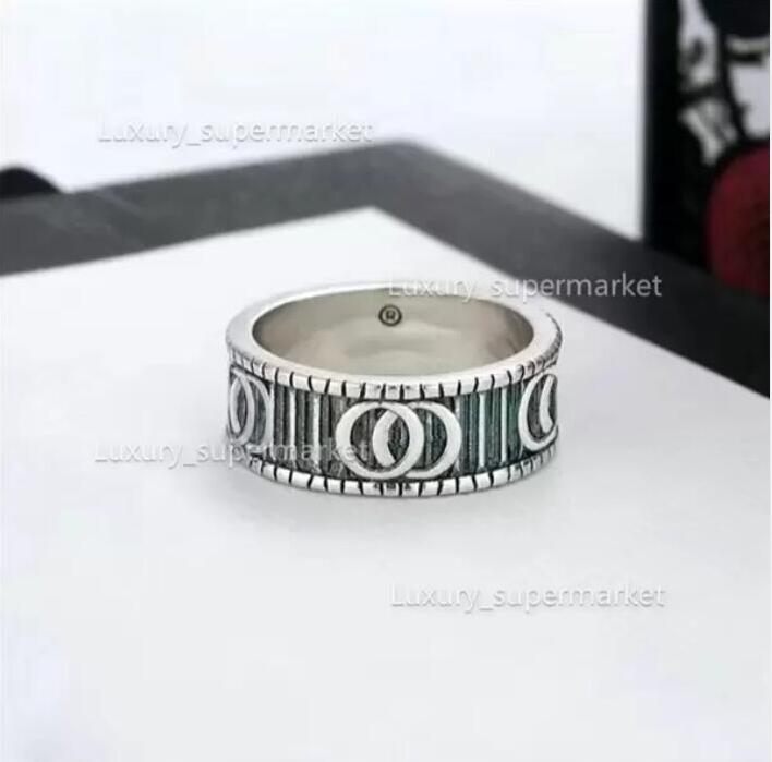 

Band Rings 2023 Jewelry Men/Women Fashion Luxury Ring Gold Couple S925 High Polished Gift Box A208