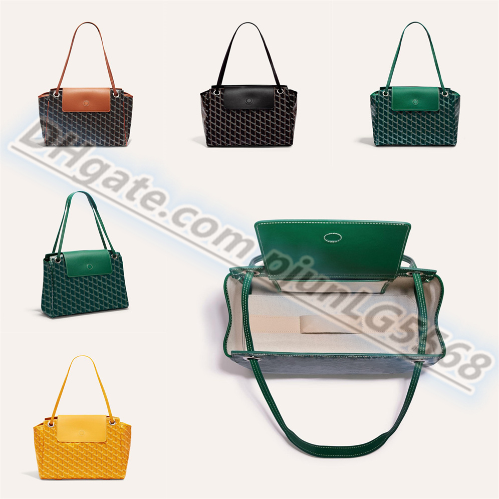 

Top Luxurys Famous Designers tote bag womens mens Wallets weekend Anjou Cross Body pochette double sided Shoulder bags leather totes Beach Bags goya, White