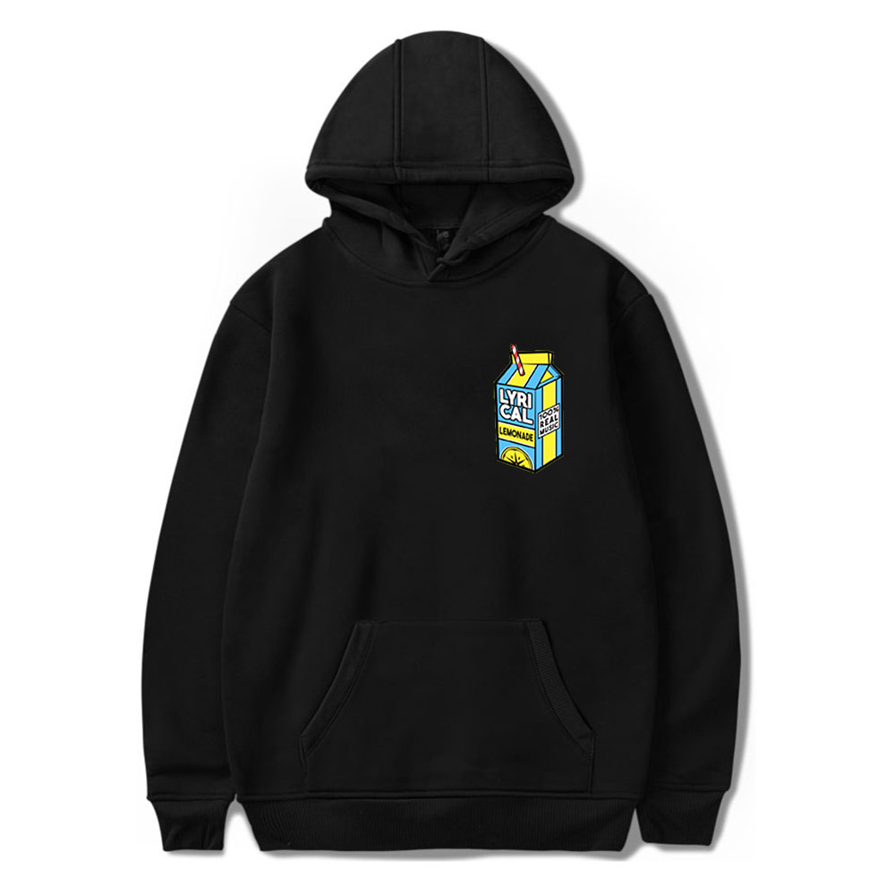 

Lyrical Lemonade Merch Cole Bennett Hoodie Sweatshirts Printed Casual Clothes Pullover Men Women Long Sleeve, Black