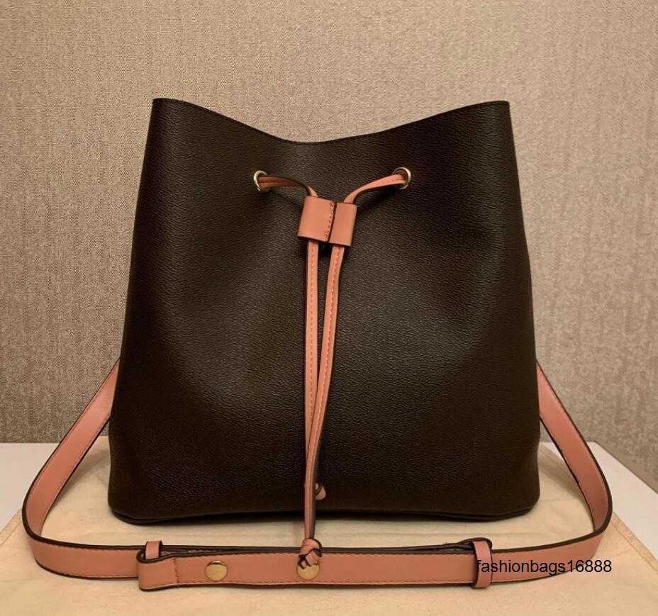 

Low Price Sale Old Flower Drawstring Bucket Bag Classic Shoulder Bagss Clutch Handbag Leather Crossbody Package Evening 2023, Red