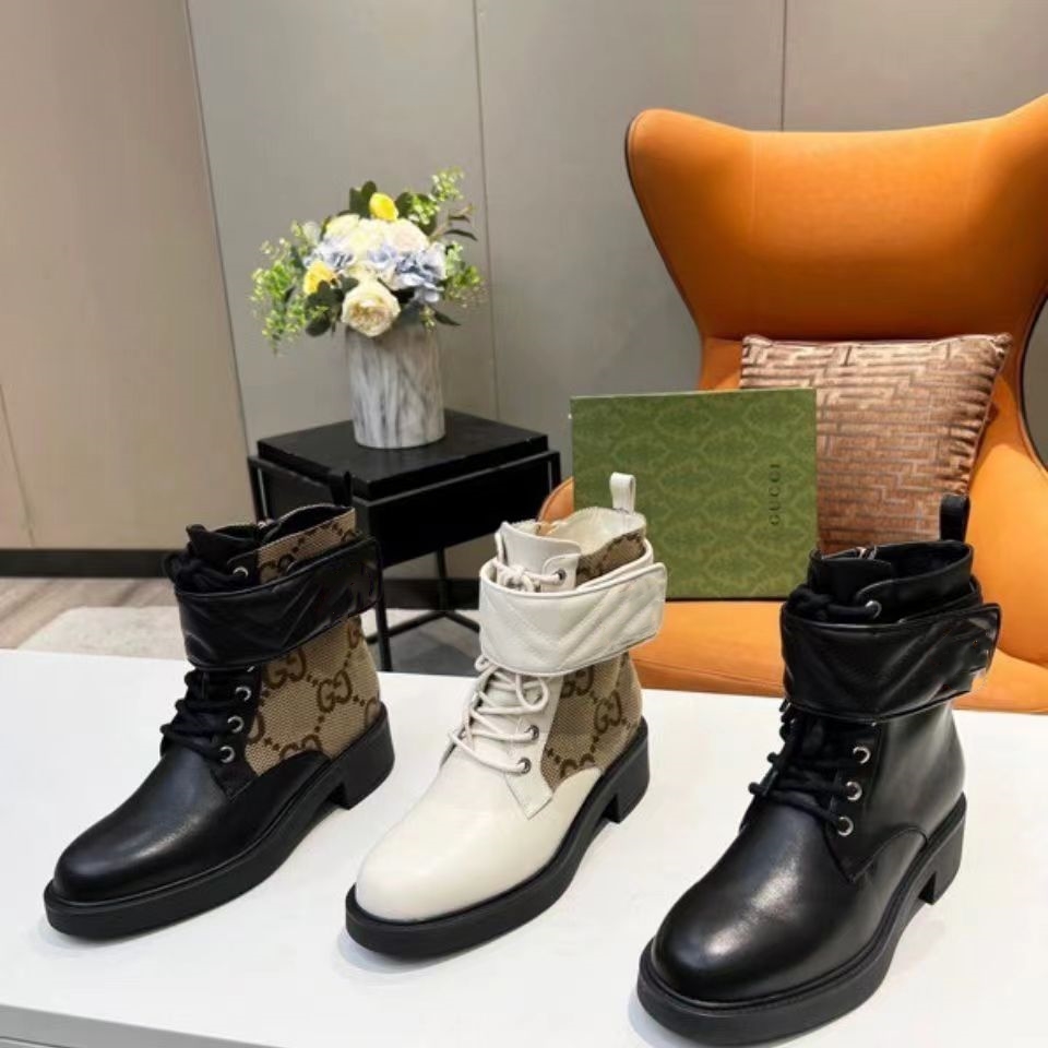 

designer Women Boots Platform Diamond Chunky Heel Martin Boot Genuine Leather Star Shoes Deserts Winter Outdoor Lady Party Buckle Ankle womens Shoe 35-41 Box x3dT#