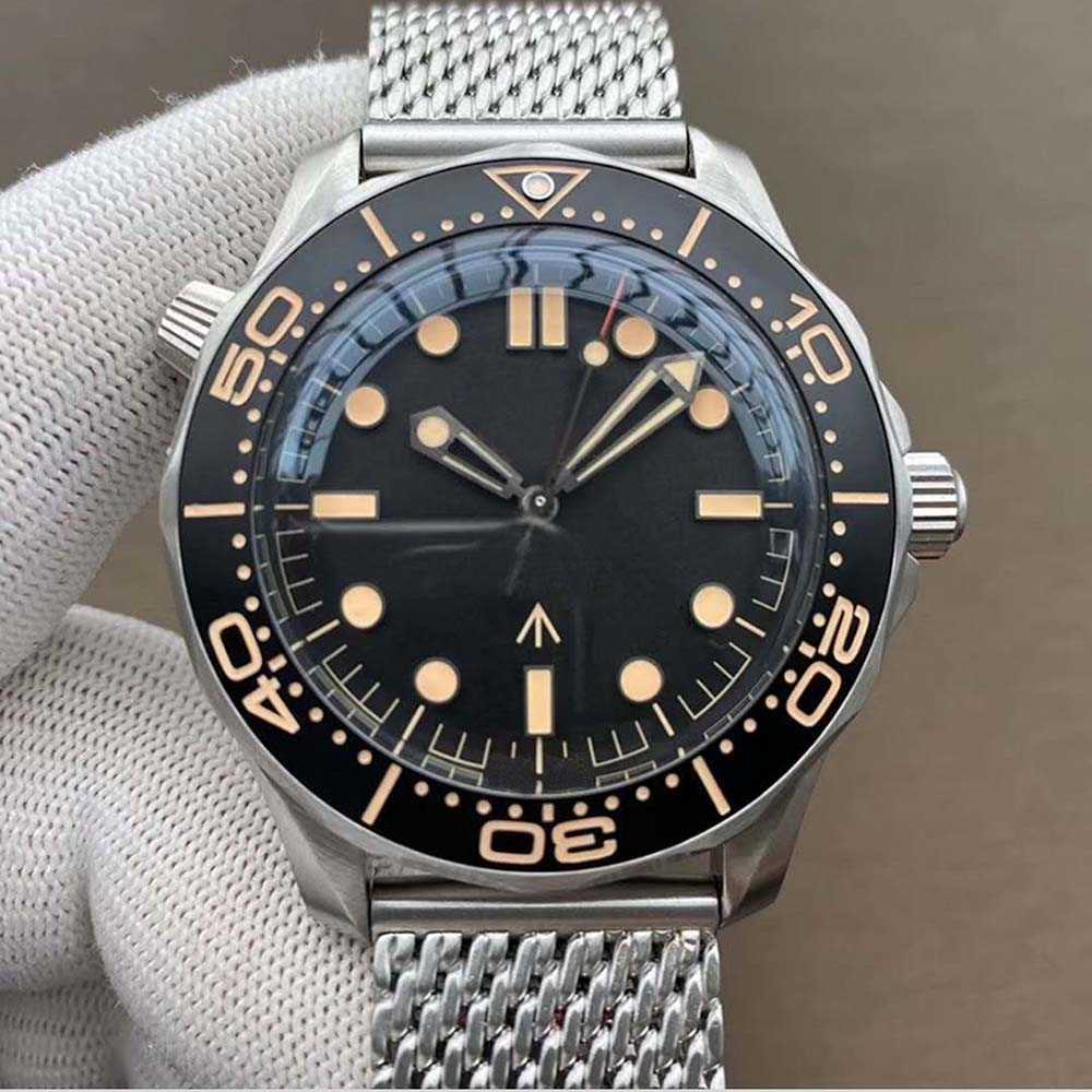 

Ceramic Bezel NTTD 42mm Men Orologio Sapphire Mens Watches Automatic Movement Mechanical Montre de luxe Watch James bond 007 Nato 300M, 19