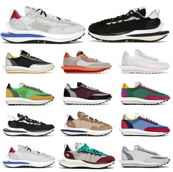 

2022 Wolf Grey LDV Waffle Daybreak Trainers Mens Running Shoes For Women Varsity Blue Pine Green Gusto outdoor men's women's Sports Sneakers, Please contact us