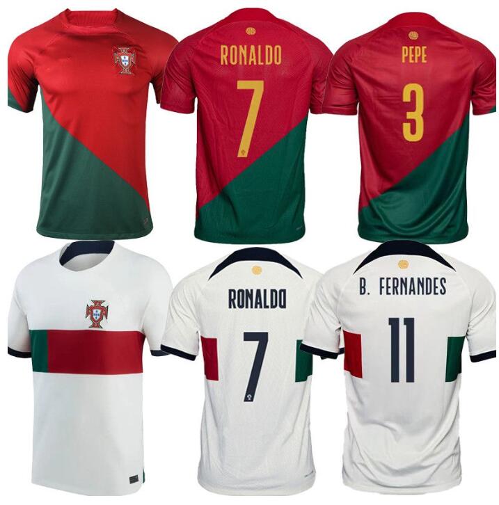 

Portugal 2022-23 Thai Quality Soccer Jerseys DALOT PEPE RUBEN DIAS RAPHAEL PALHINHA RONALDO B.FERNANDES R.LEAO VITINHA R.NEVES JOAO CANCELO DIEGO COSTA MATHEUS N., Black