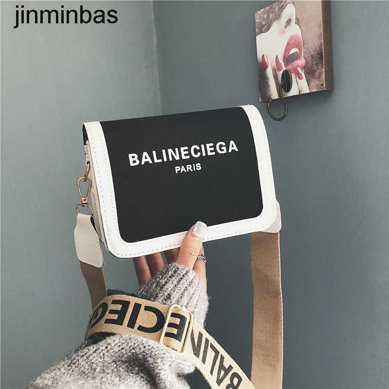 

Tote Bag Factory Wholesale and Retail Small Women 2023 New Fashion Korean Chichoney Broad Band Cross Body, White