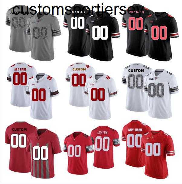 

Custom Ohio State Buckeyes Football Jerseys Raekwon McMillan CJ Stroud Dwayne Haskins Jr Trey Sermon Binjimen Victor Cardale, Men
