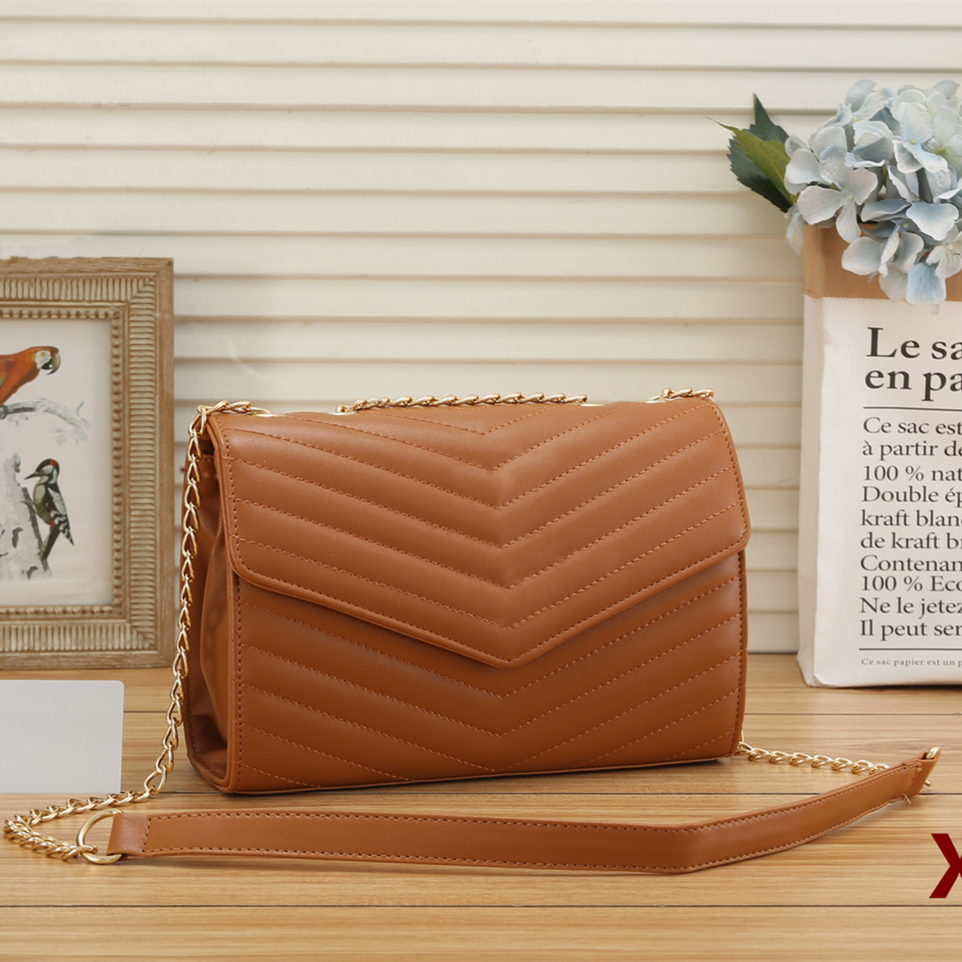 

Classic Designer Crossbody Bags Lady Black Leather Shoulder Envelope Handbags Fashion Womens Messenger Clutch Wallet Coin Purse Shopping Tote Bag, Khaki[y]