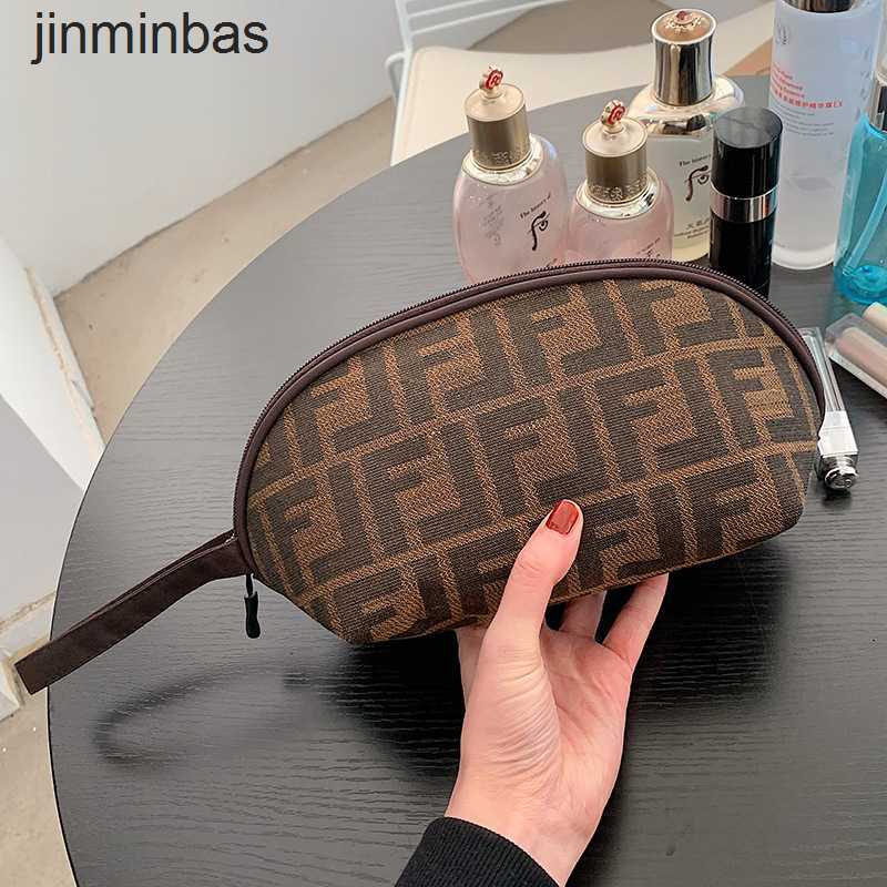 

Tote Bag Factory Wholesale and Retail Travel Toiletri Women's Busins Trip Portable Storage Large Capacity Hand Holding Wallet Simple Make-up Mobile Phone, Small coffee