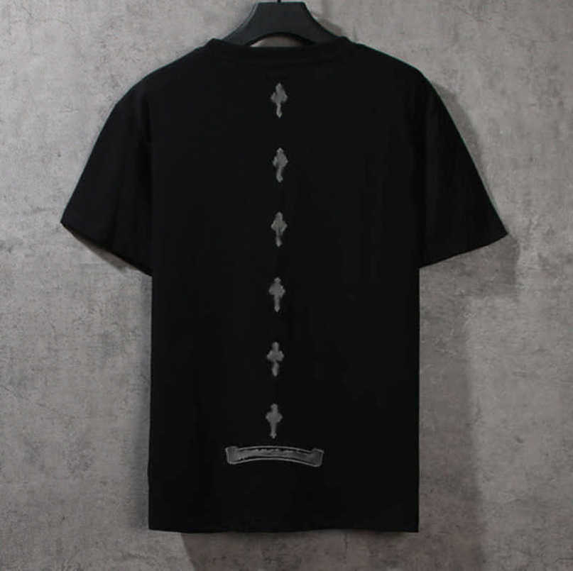 

Women's Luxury Fashion t Shirt Brand Tops Tees Men Women Sanskrit Letter Couple T-shirt Sweatshirt Horseshoe Flower Short Sleeve Polos Cross Unisex Tee Tshirts Zfj8