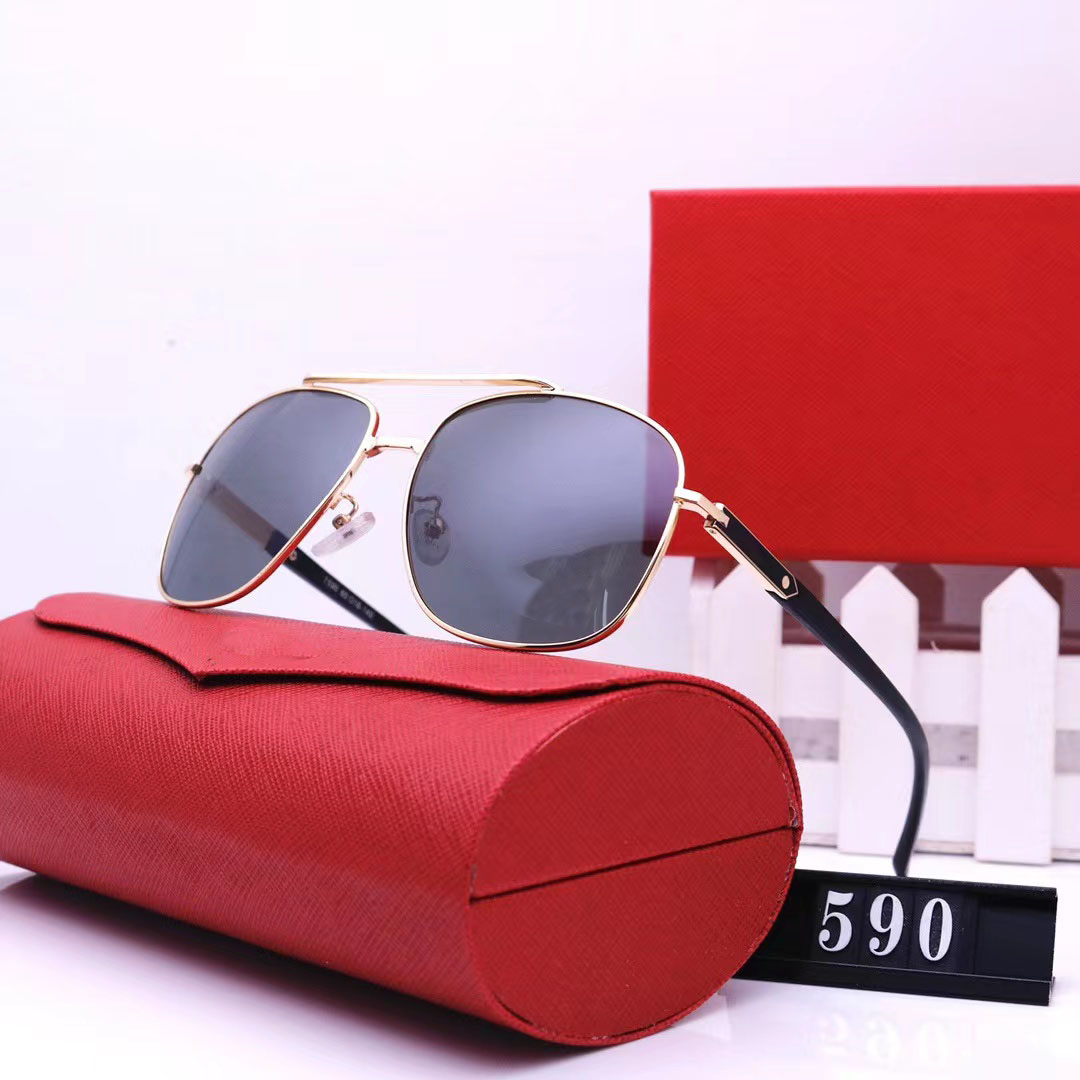 

Womens glasses mens designer sunglasses for women cr7 eyewear classic summer fashion style metal and plank frame eye glasses UV protection lens eyeglass gafas